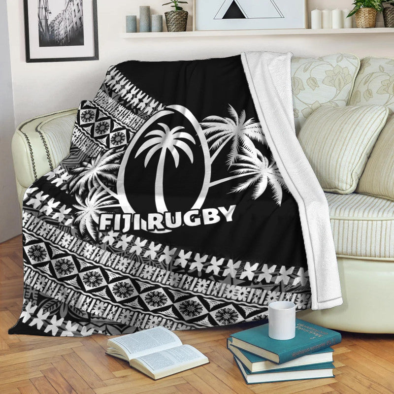 FijI Tapa Rugby Premium Blanket