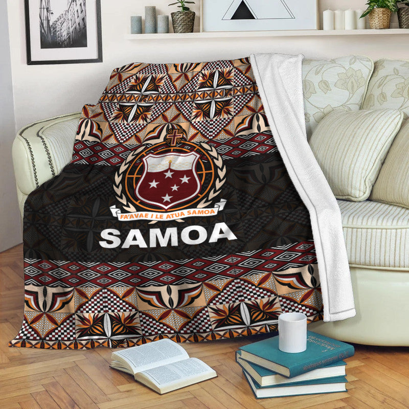 Samoa Premium Blanket Siapo Patterns