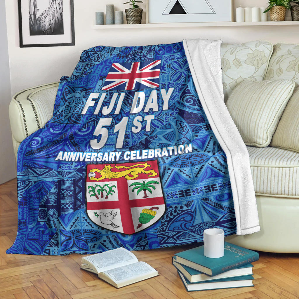 Fiji Day Premium Blanket Independence Anniversary Original Style