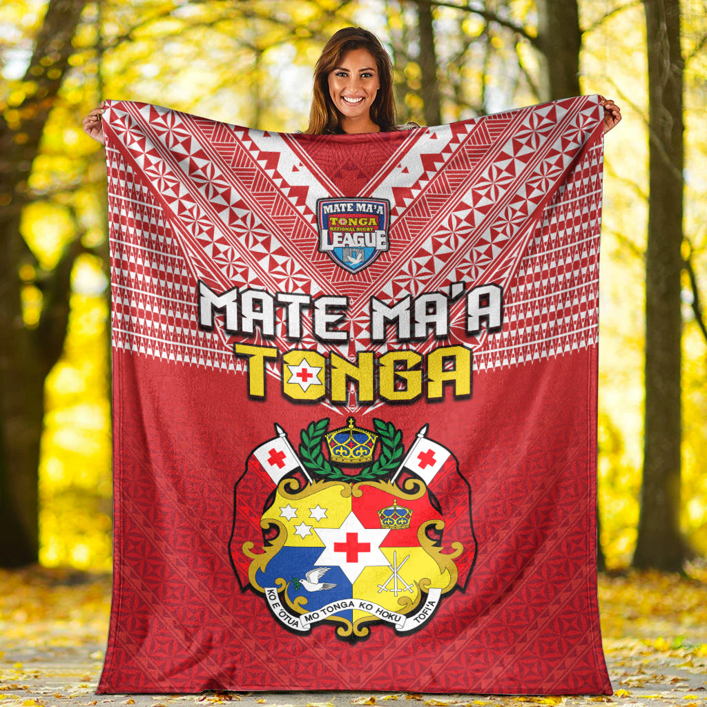 Tonga Rugby MMT Premium Blanket Ngatu Mate Maa Tonga Special