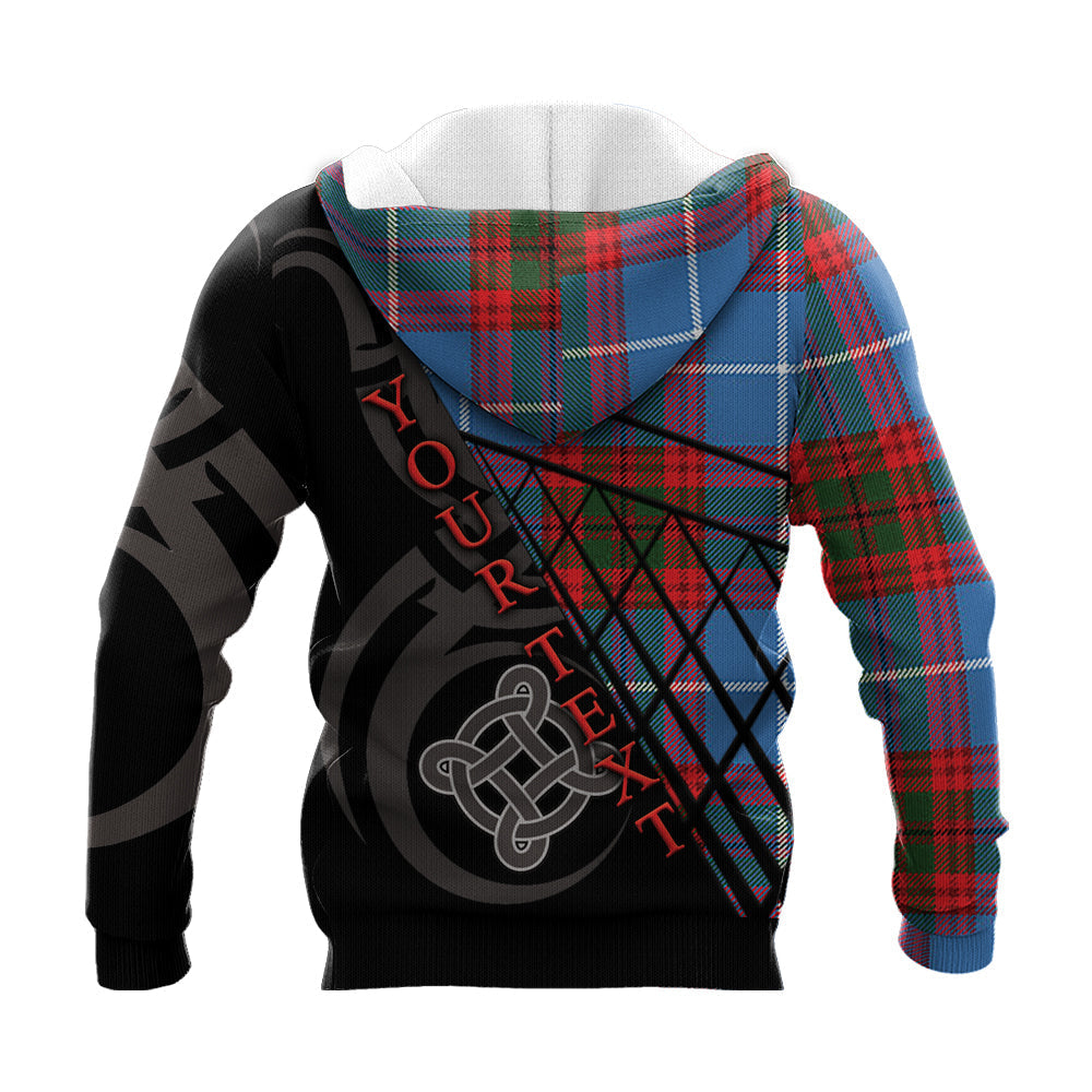Printivon Preston Knitted Hoodie Pattern Celtic Custom Text