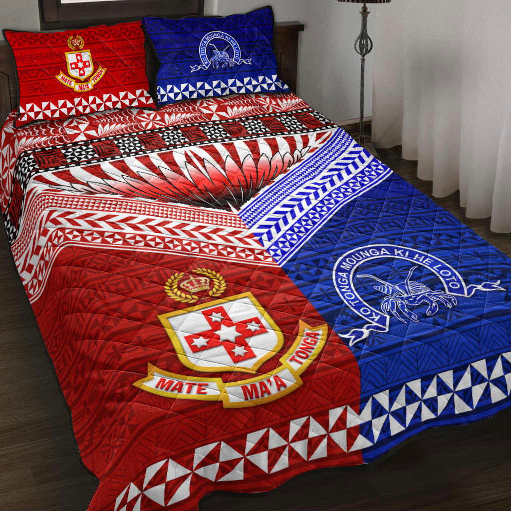 Kolisi Tonga College Atele And Tupou College Toloa Quilt Bed Set Together Unique