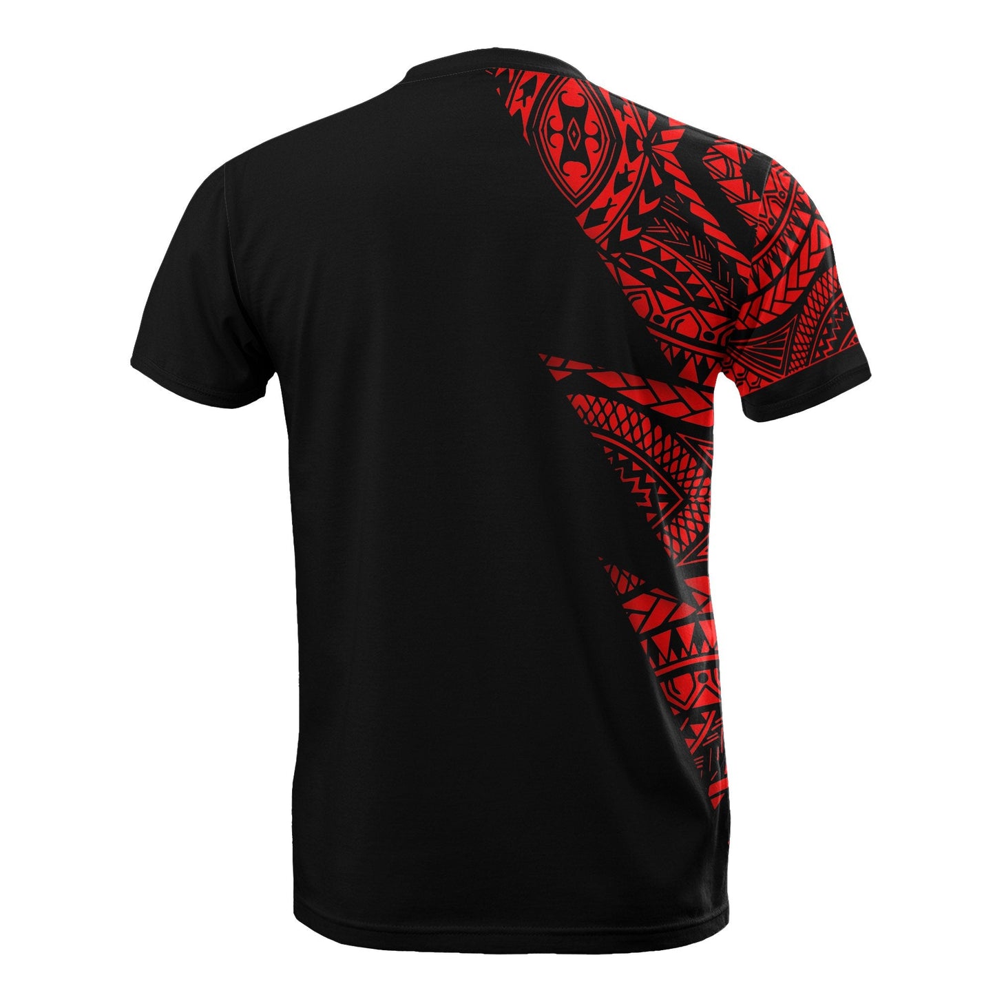 Micronesian Custom Personalised All Over T Shirt Micronesian Pattern Red