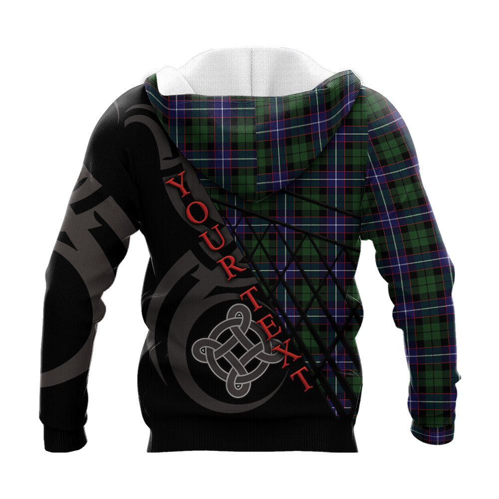 Printivon Russell Modern Knitted Hoodie Pattern Celtic Custom Text