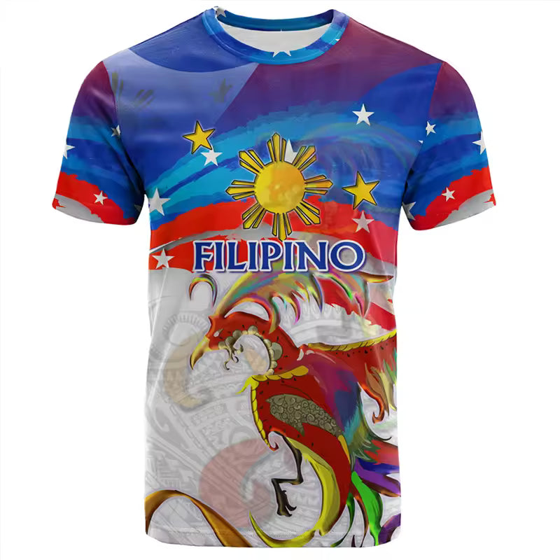 Philippines Shirt Filipino Bird Island Unisex O-Neck Shirt All Over Print