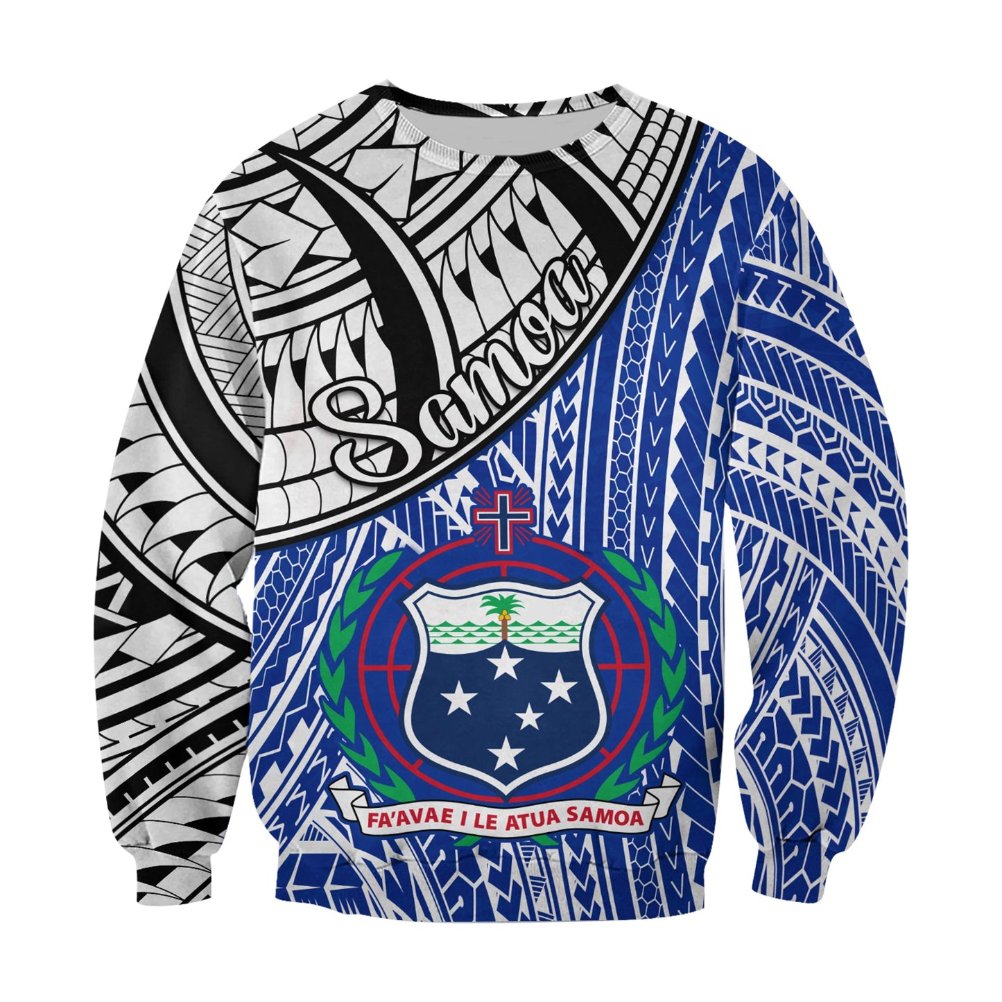 Samoa Sweatshirt Samoan Pattern Newest