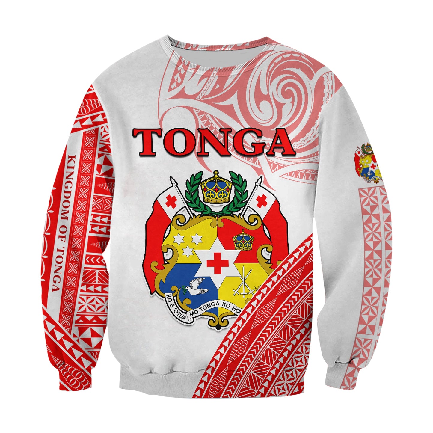 Tonga Sweatshirt Tongan Pattern Blithesome