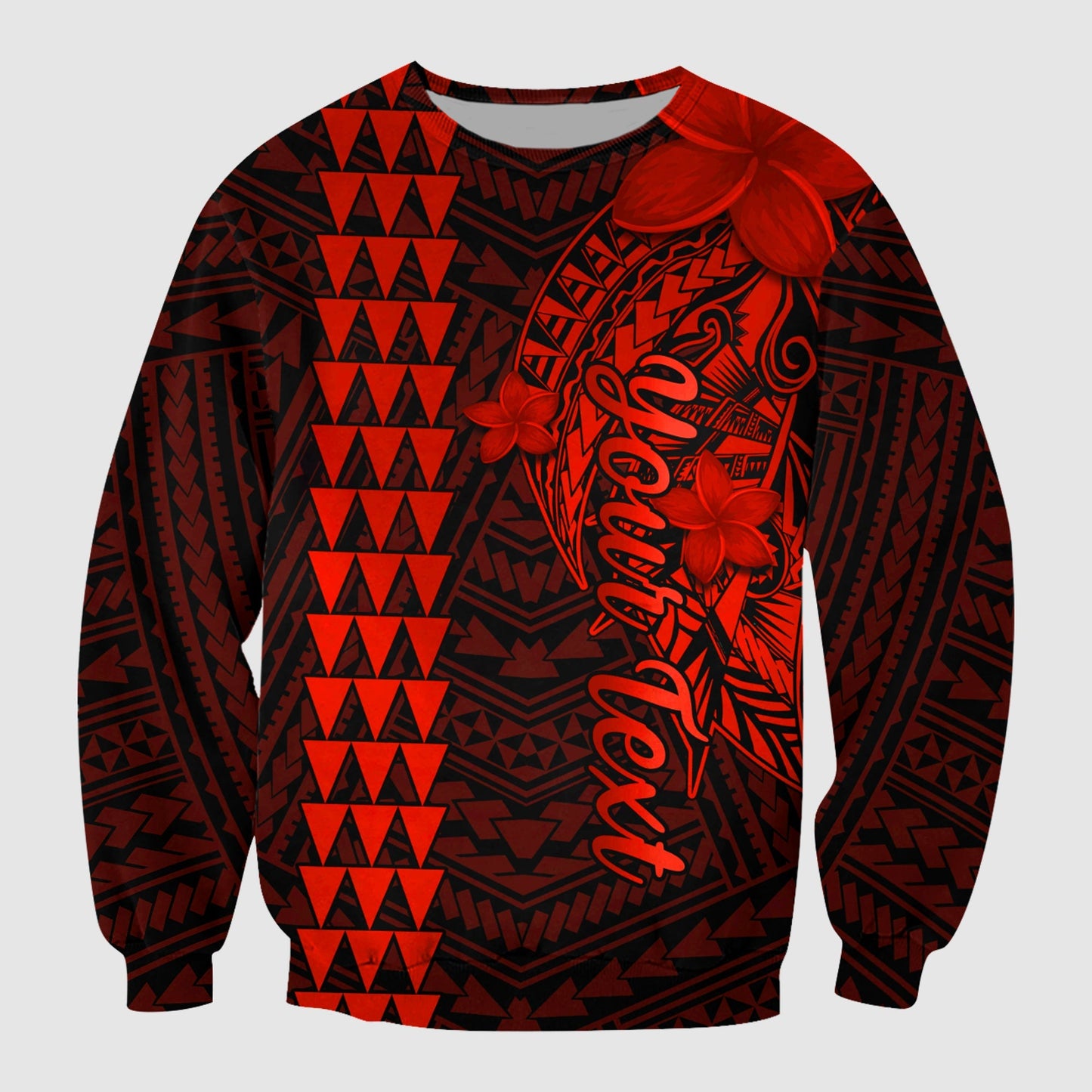 Custom Personalised Hawaii Sweatshirt Kakau Kanaka Maoli Combine Polynesian Shark Ver.06