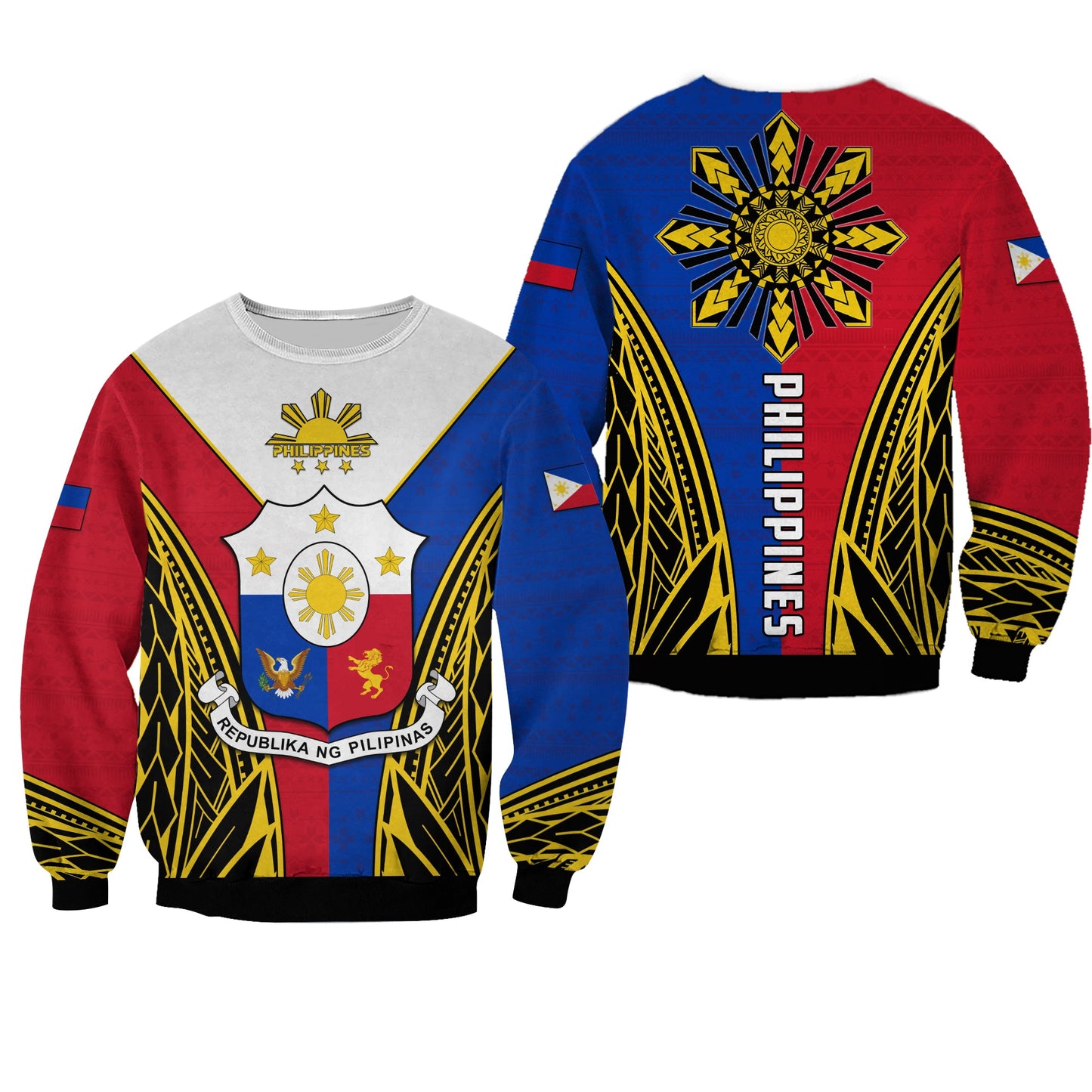 Philippines Sweatshirt Sun Rayonnant