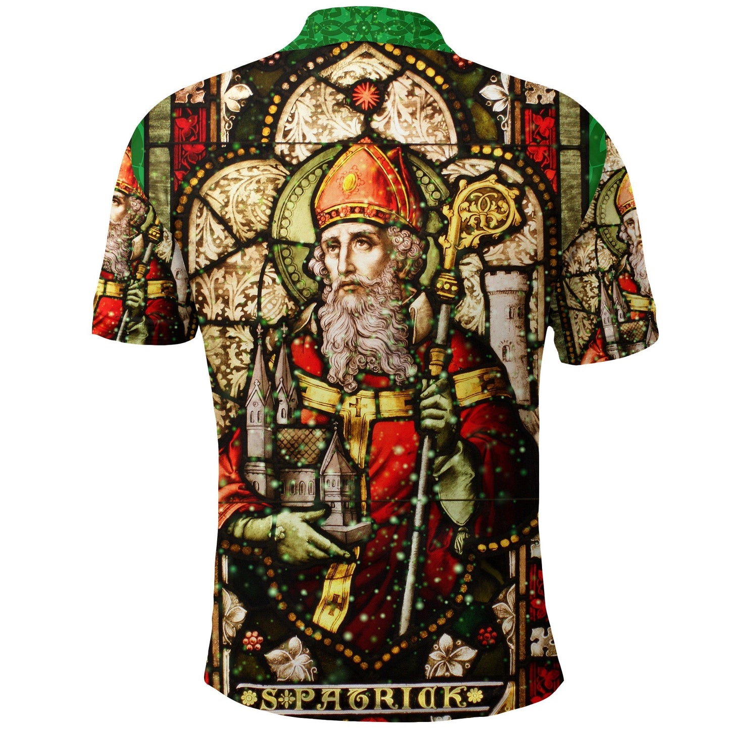 Ireland Saint Patricks Day Polo Shirt Saint Patrick Vibes