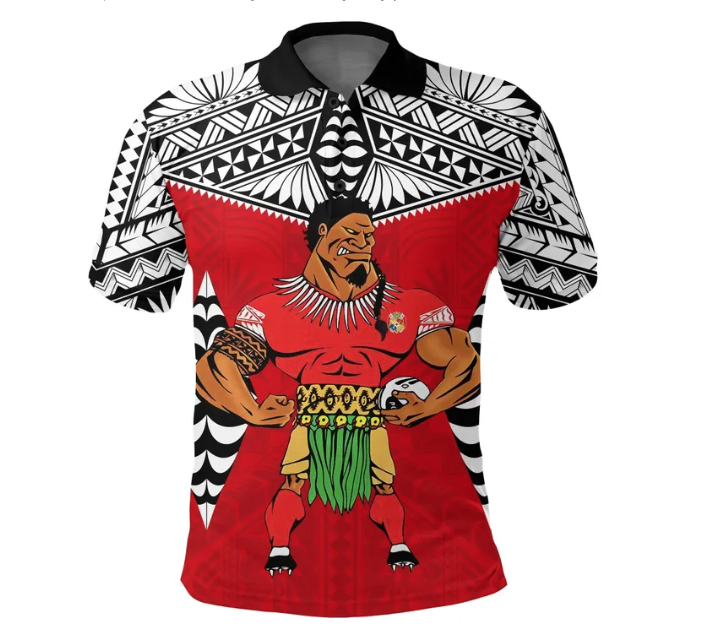 Tonga Polo Shirt Tongan Rugby