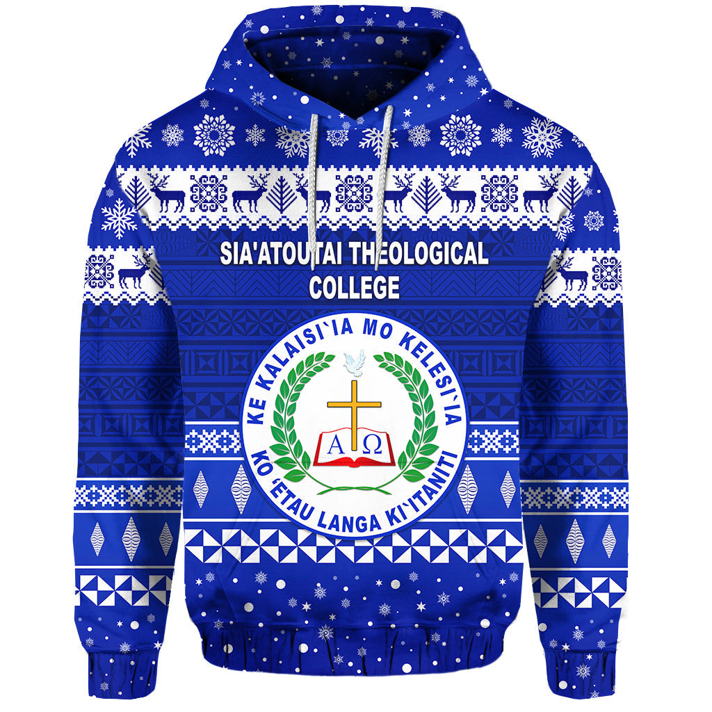 Sia'atoutai Theological College Christmas Hoodie Simple Style