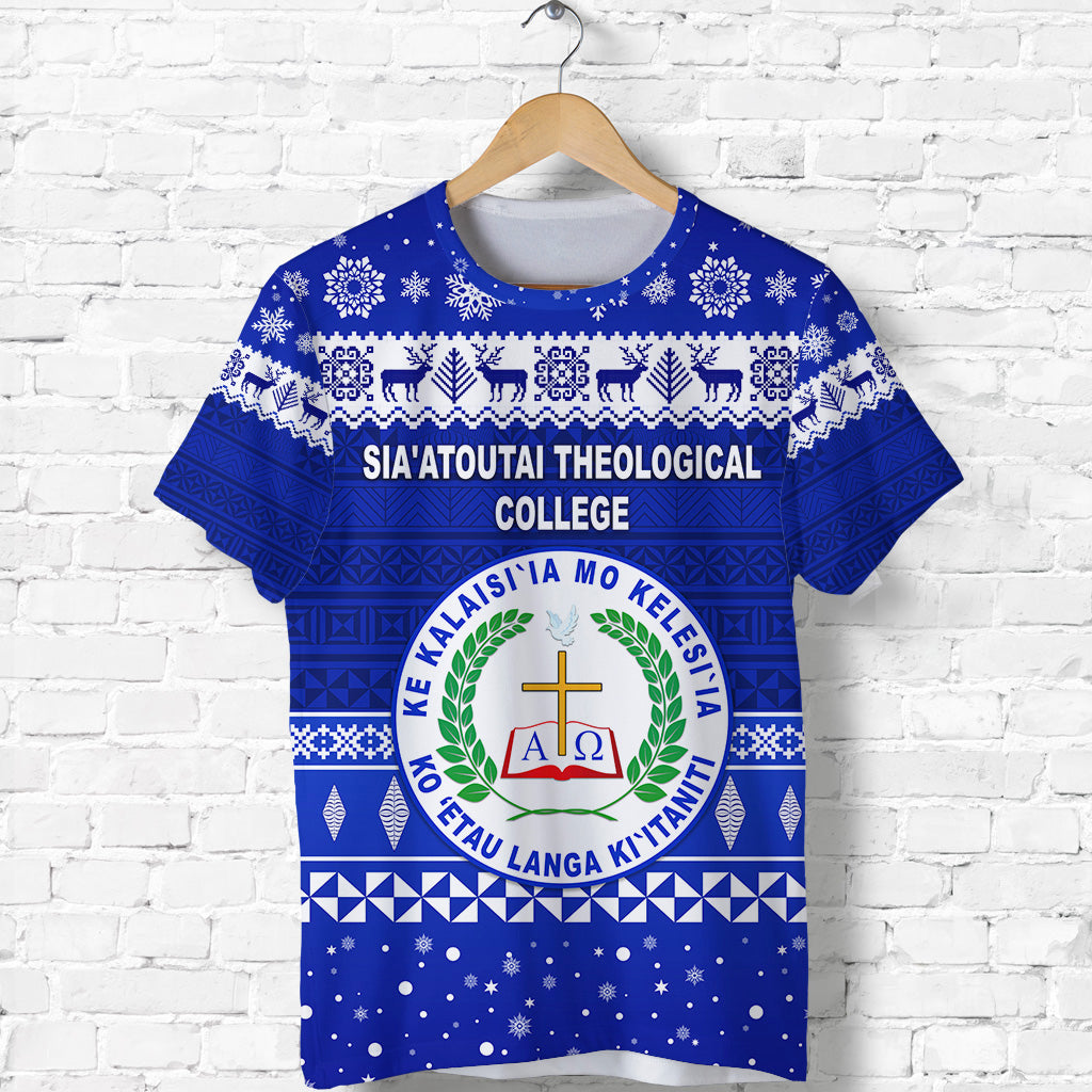 Sia'atoutai Theological College Christmas T Shirt Simple Style