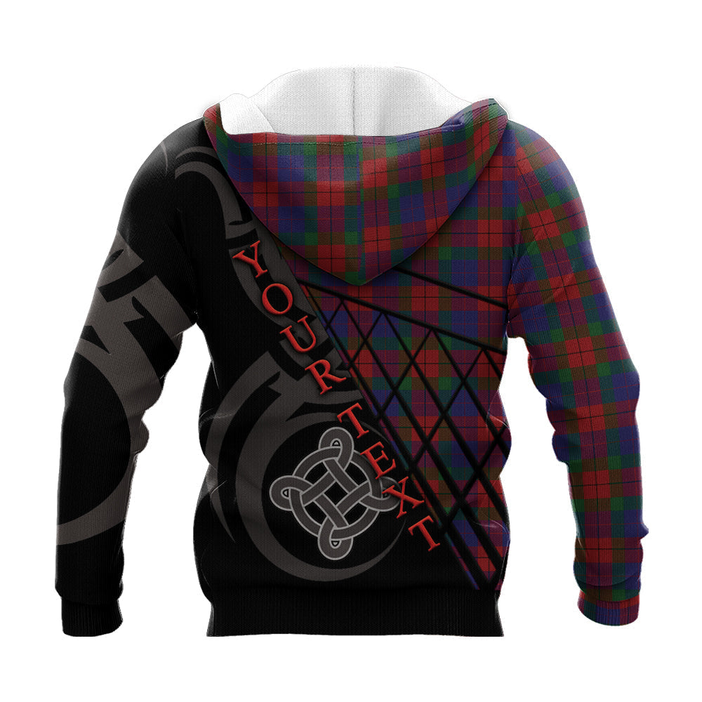 Printivon Skene Of Cromar 01 Knitted Hoodie Pattern Celtic Custom Text