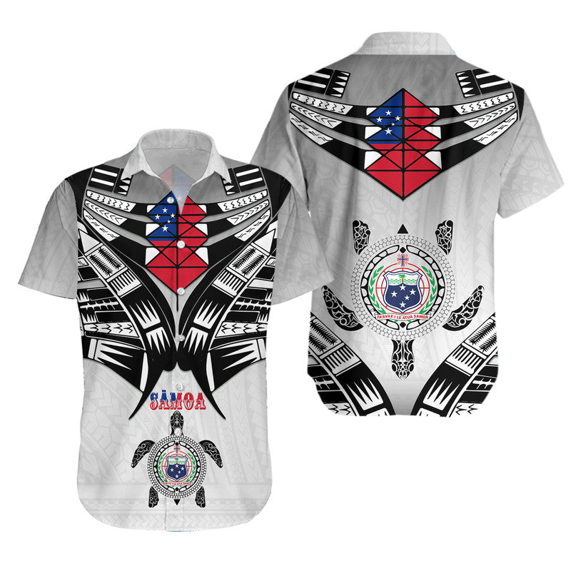 Samoa Black Saturday Hawaiian Shirt Visual Arts