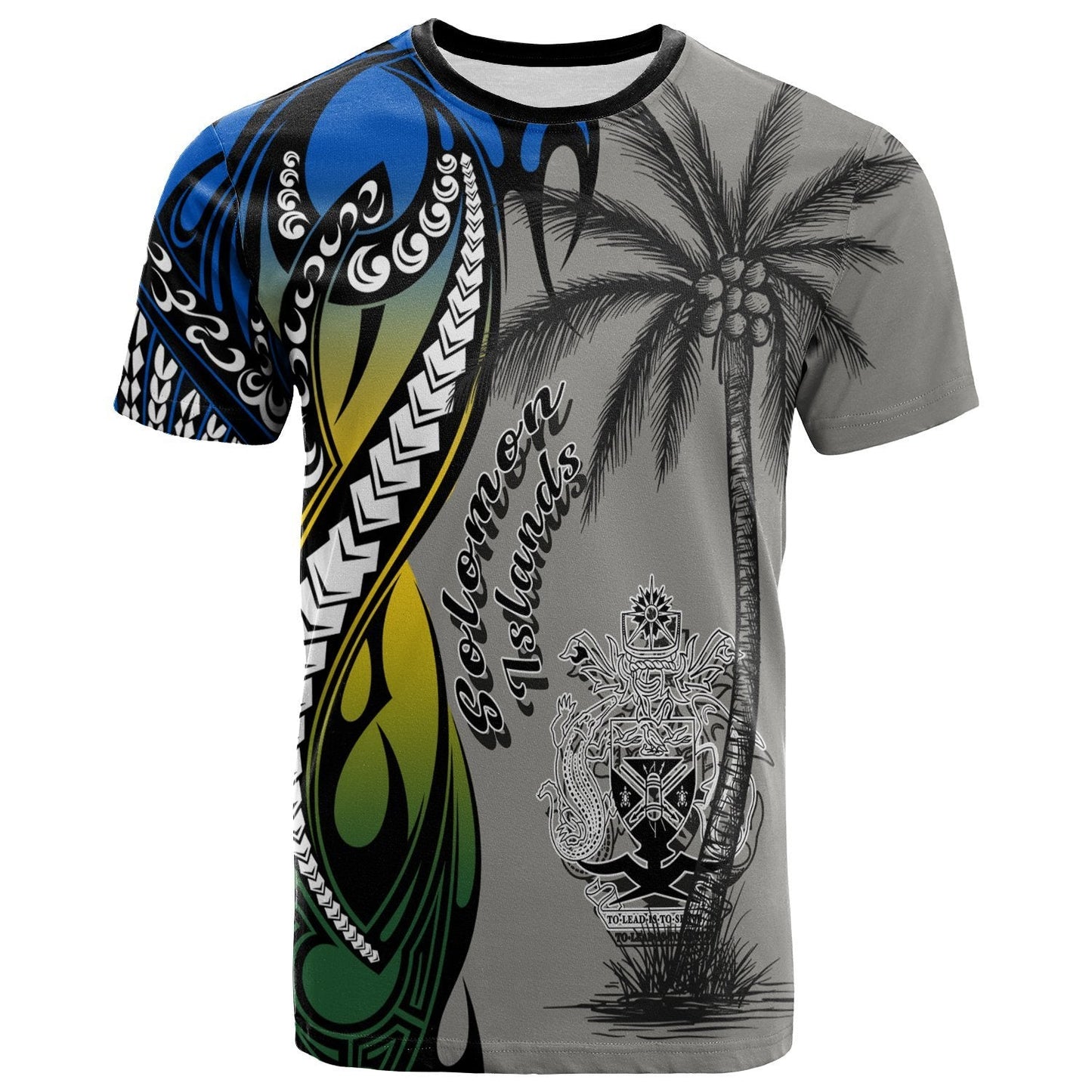 Solomon Islands T Shirt Classical Coconut Tree