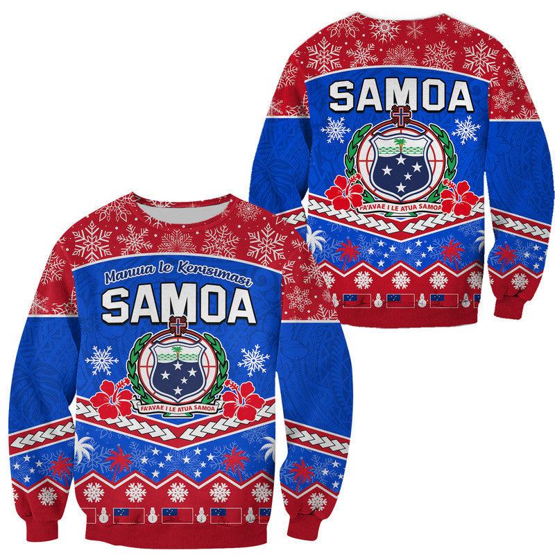 Samoa Tribal Polynesian Christmas Vibe Sweater