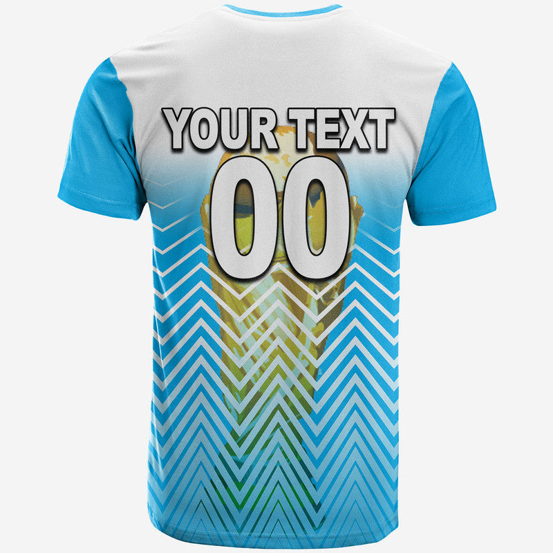 Custom Argentina Football T Shirt Sport Style