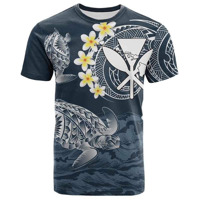 Hawaii Kanaka Turtle T Shirt Style No.1