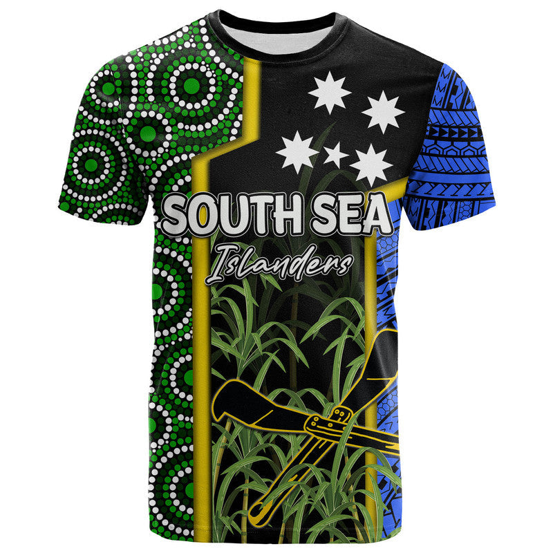 South Sea Islanders Flag Style T Shirt Kanaka
