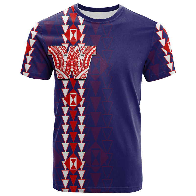 Hawaii Waianae High Mix Kakau T Shirt