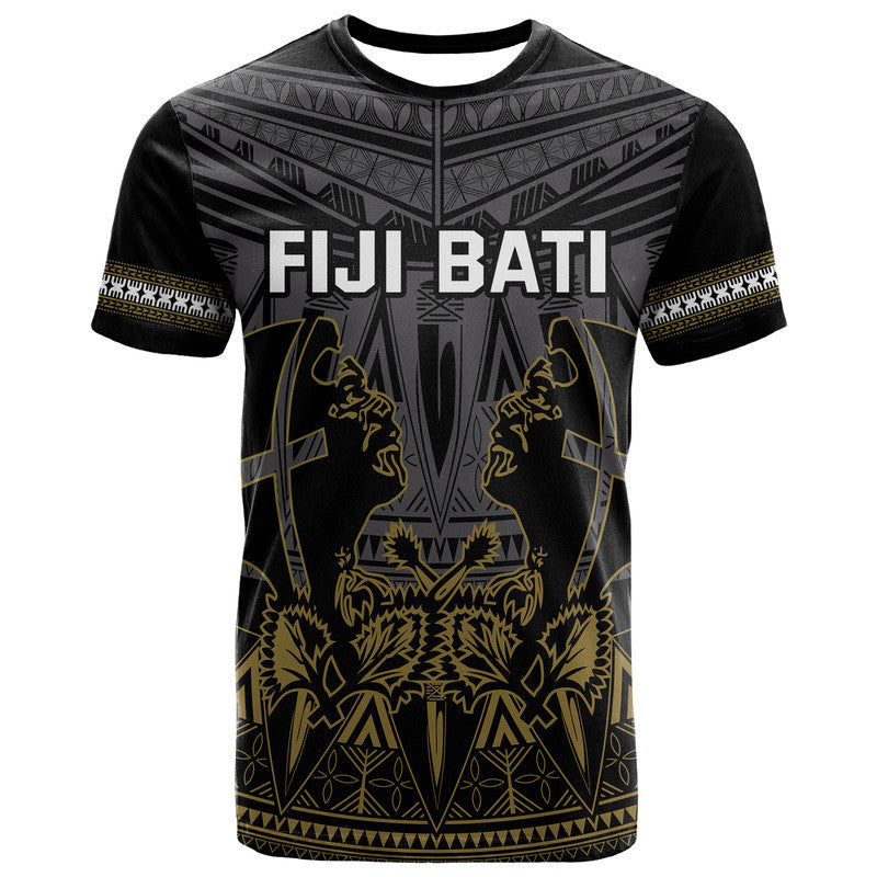 Fiji Rugby Bati T Shirt Fijian Coat Of Arms Tapa Pattern