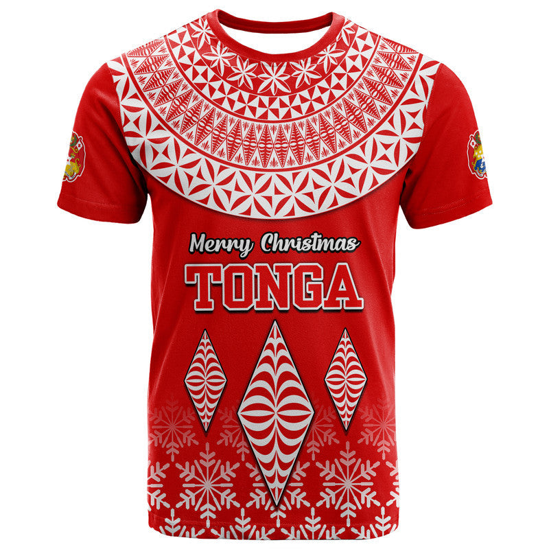 Tonga Kupesi Ngatu Merry Christmas T Shirt