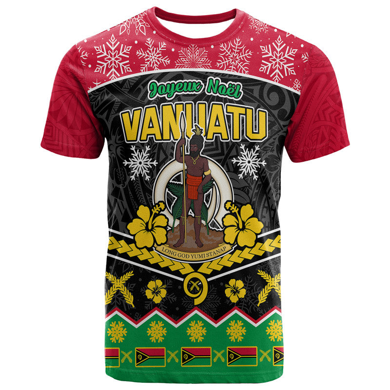 Vanuatu Tribal Polynesian Christmas Vibe T Shirt