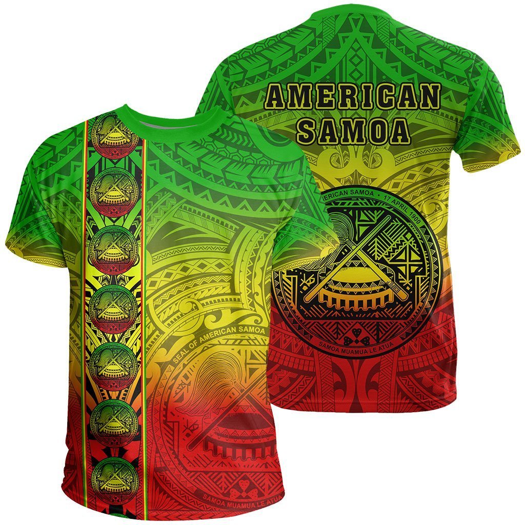 American Samoa T - Shirt - Rasta Life Style