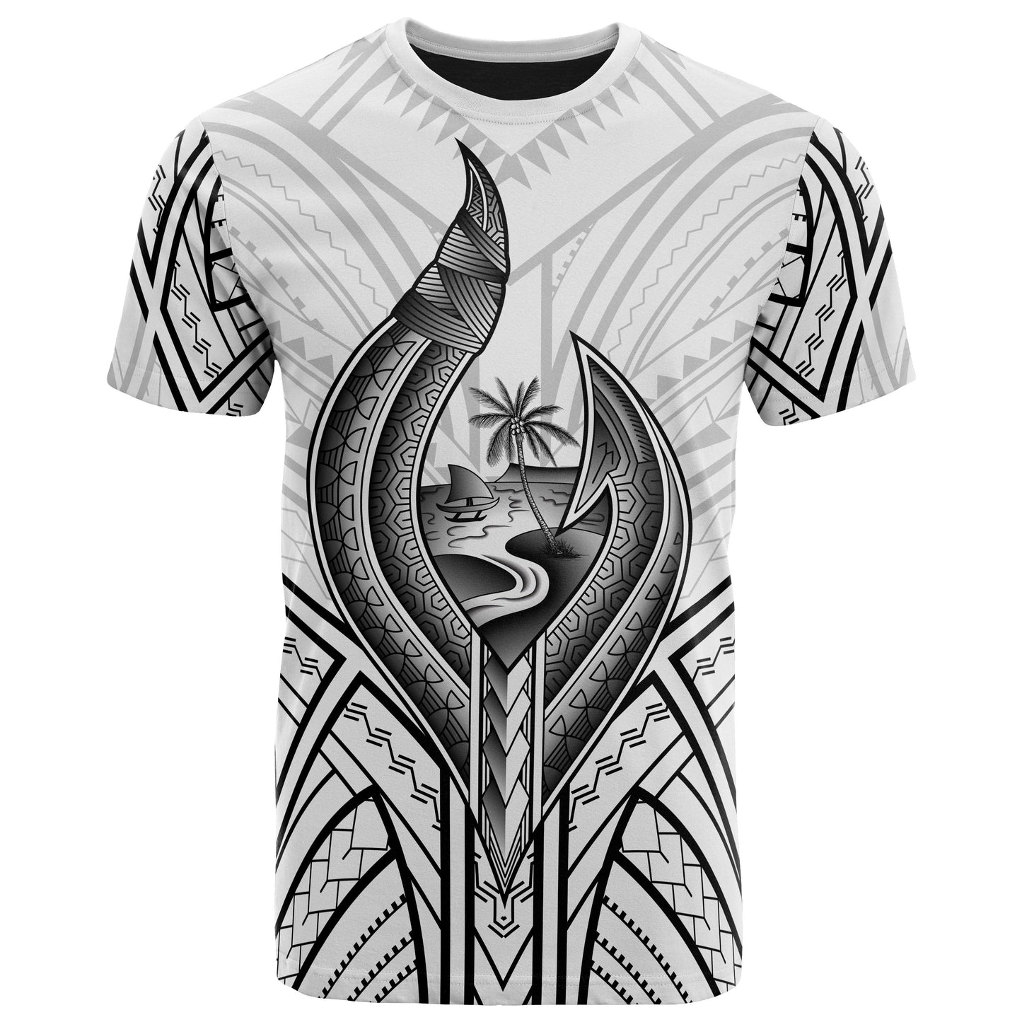Guam T Shirt Guam Seal Chamorro Tribal