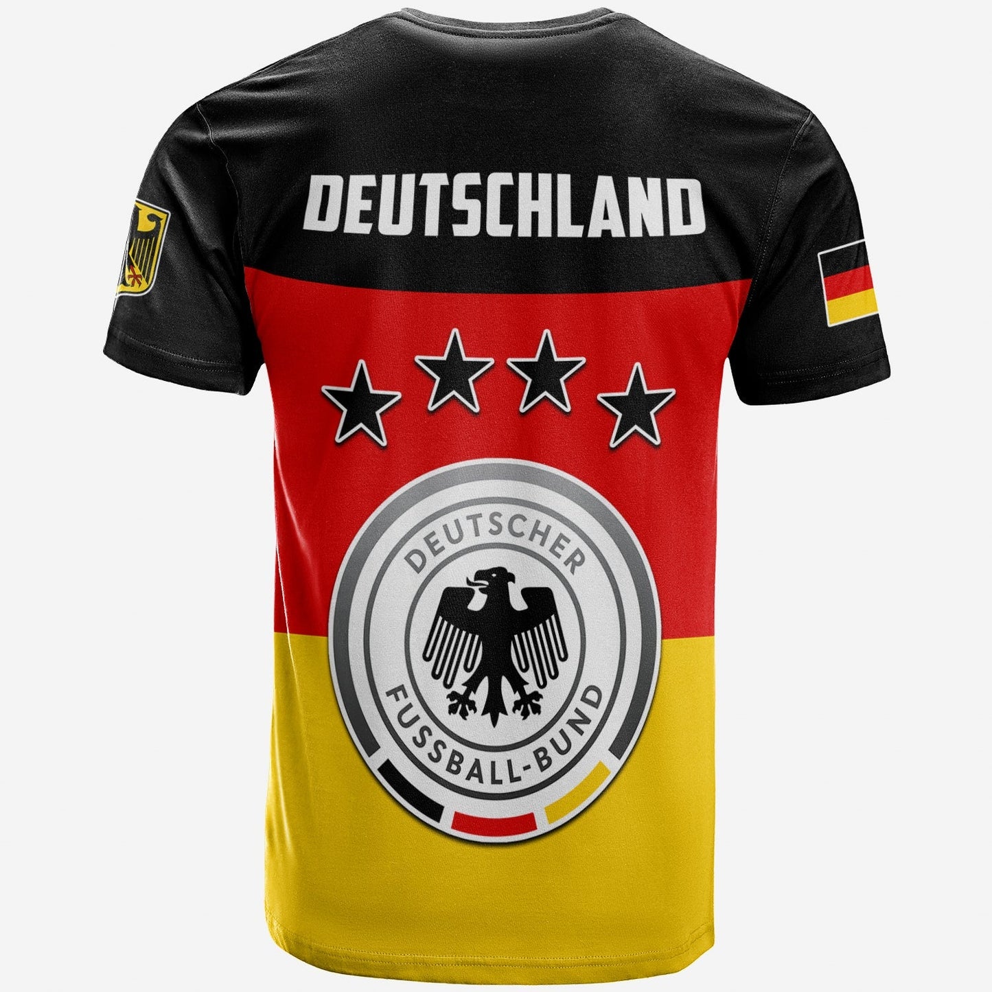 Germany Football T Shirt Deutschland Sporty Style
