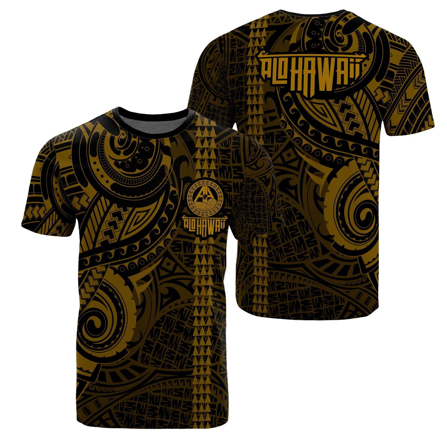 Hawaii T-Shirt Polynesian - Ah
