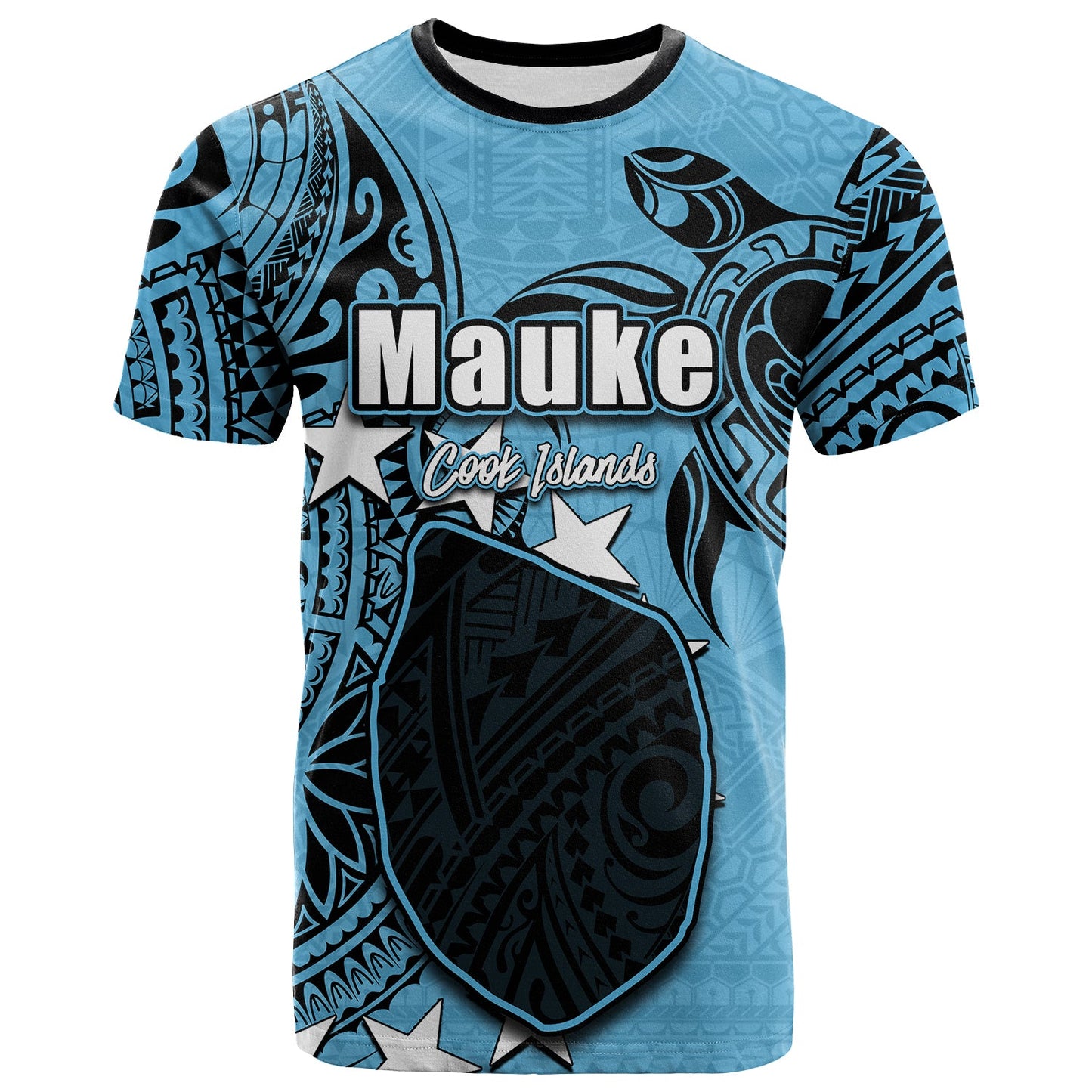 Cook Islands T Shirt Mauke All Over Print Shirt