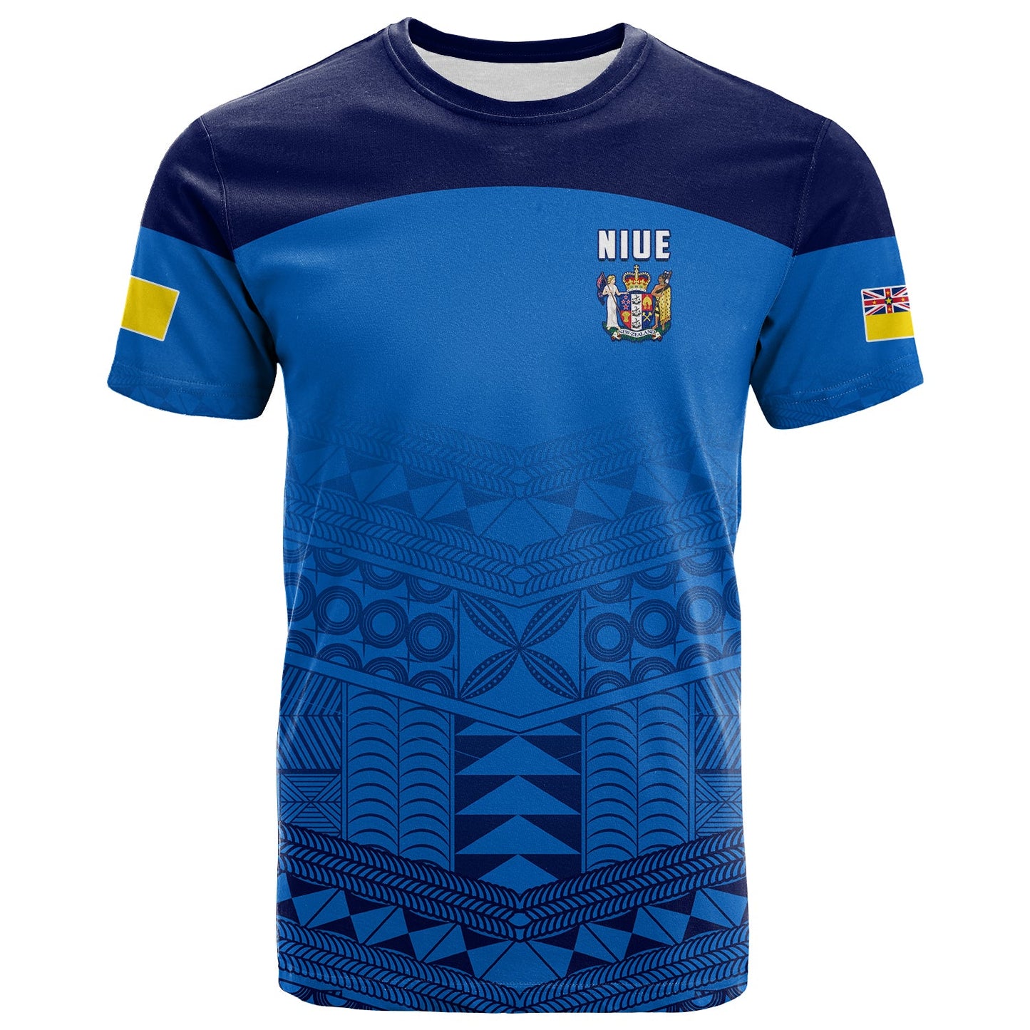 JACKSON Niue T Shirt Rock of Polynesia