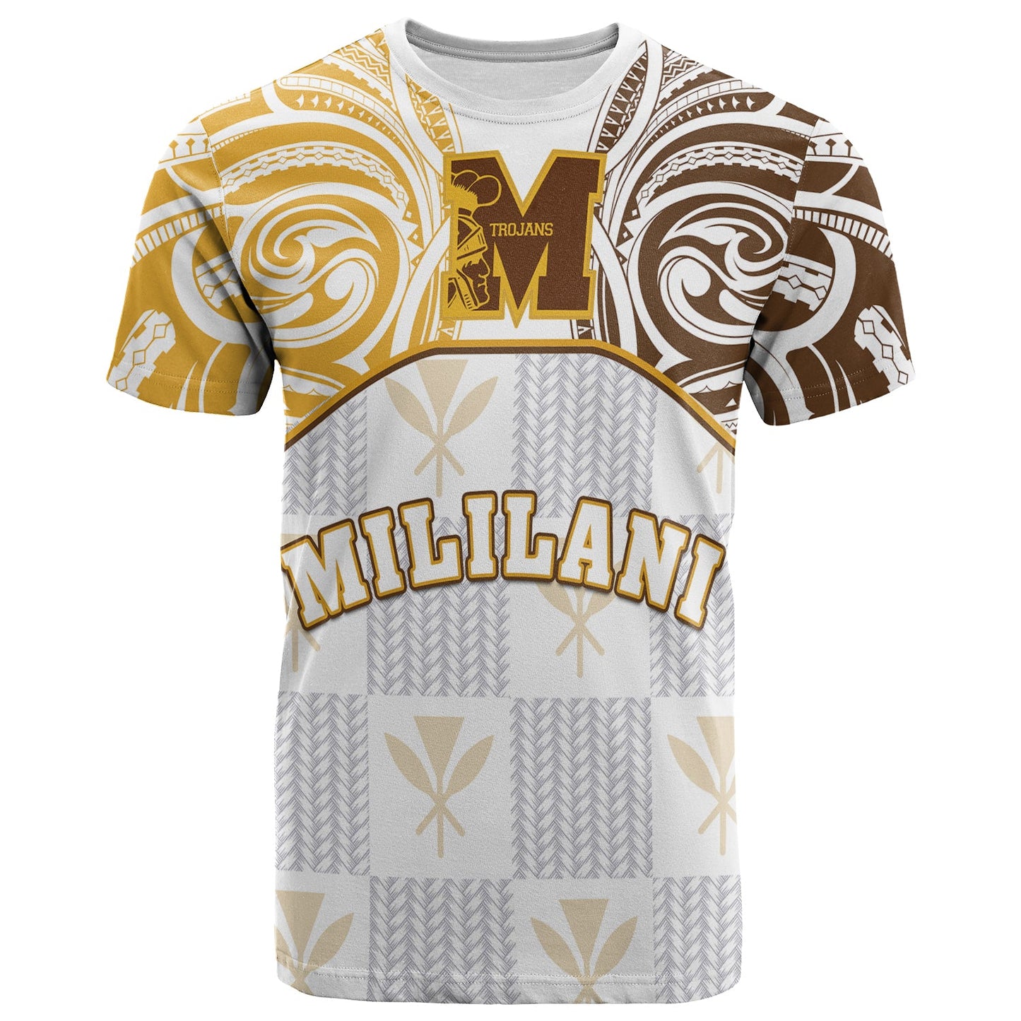 KAOPUIKI KAIKAINA Kanaka Mililani High School T Shirt Demodern