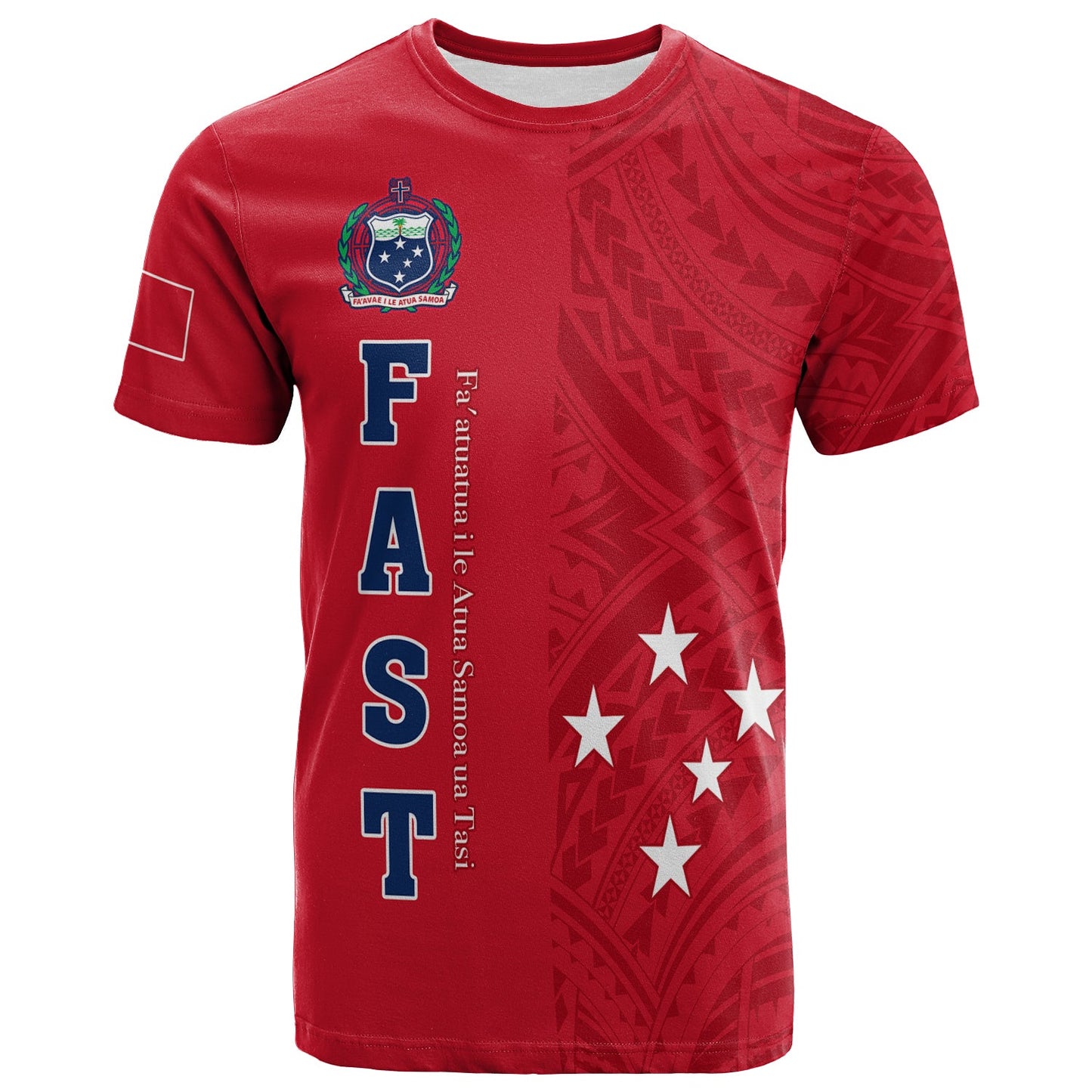 F.A.S.T Samoa T Shirt We Ready Polynesian Samoan