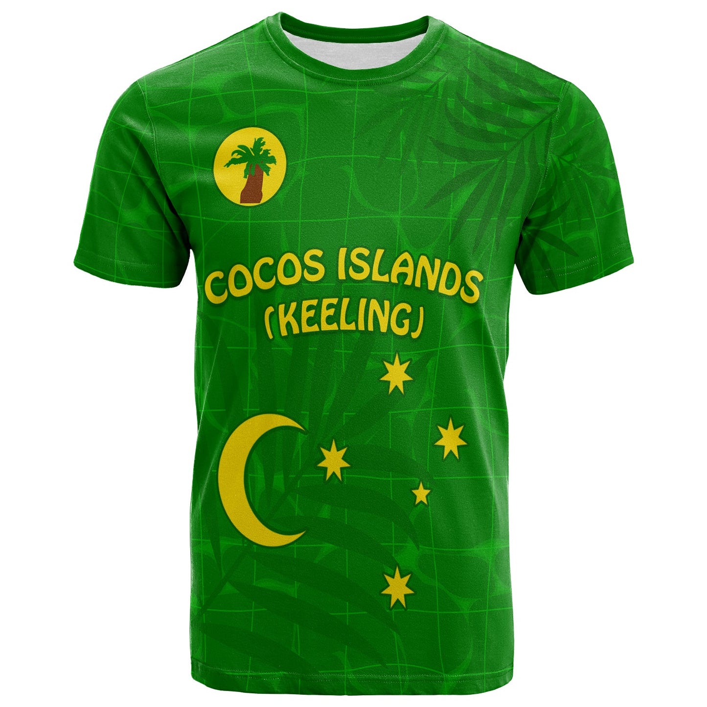 Cocos Keeling Islands T Shirt Proud Flag Unique