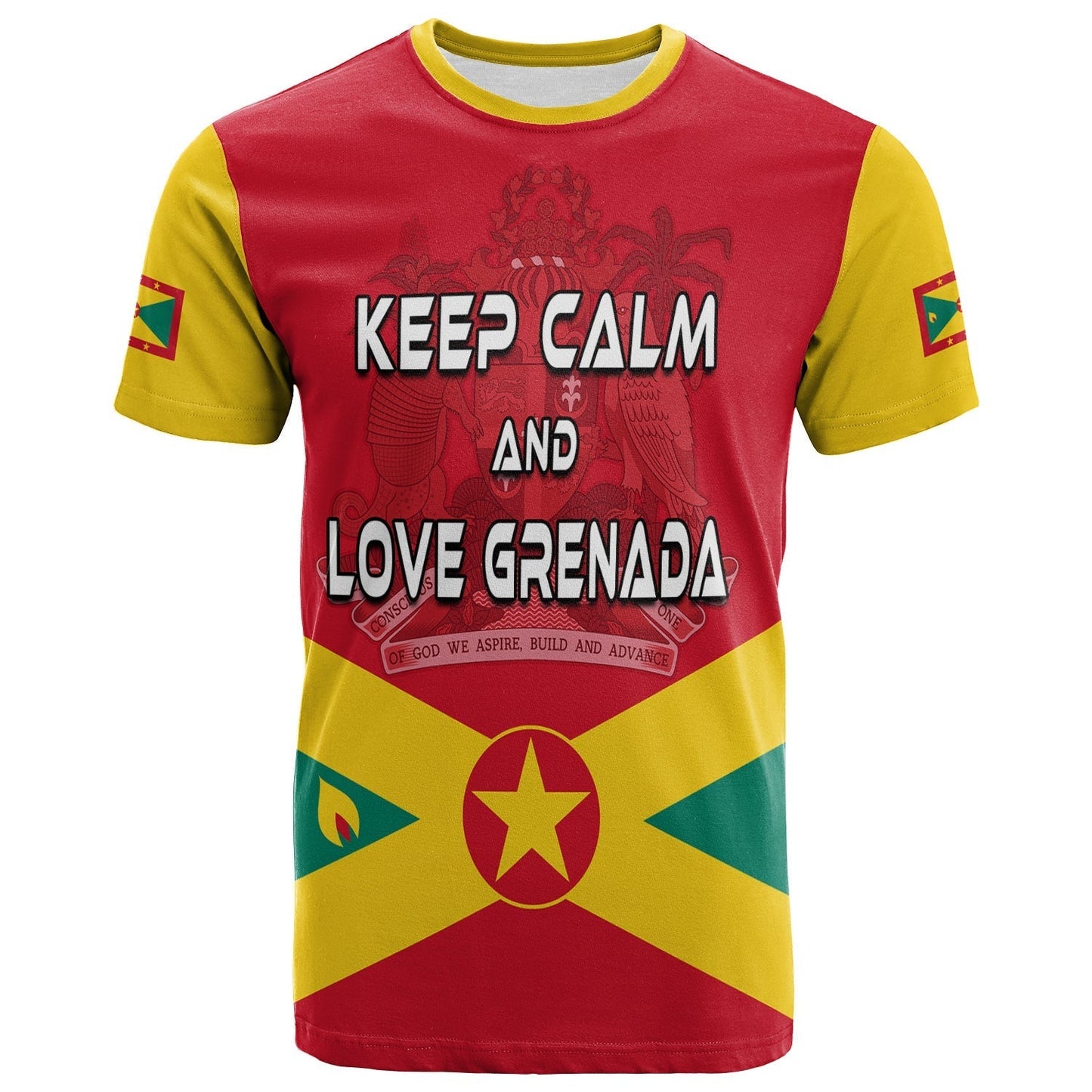 Grenada T shirt Keep Calm and Love Grenada