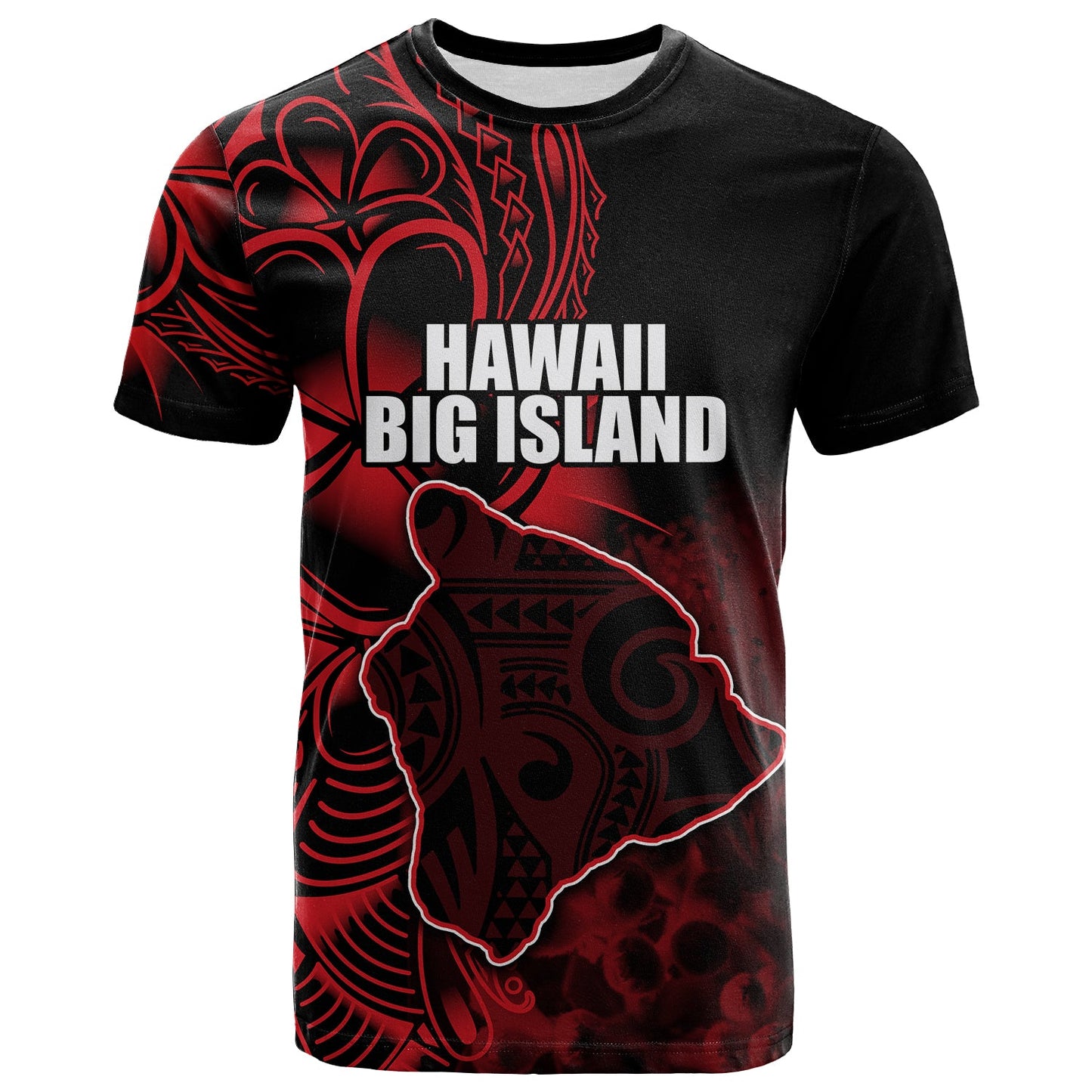 Hawaiian Islands T Shirt The Big Island