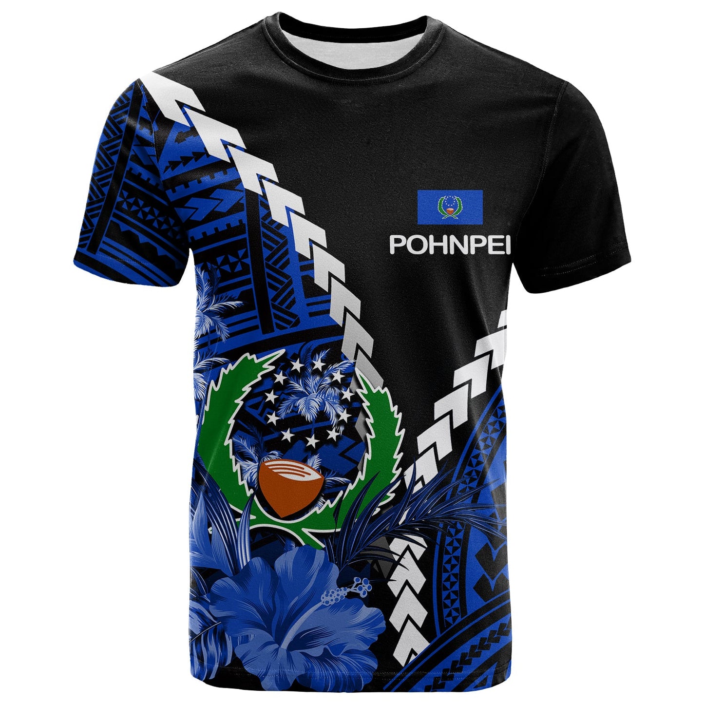 Pohnpei T Shirt Polynesian Style