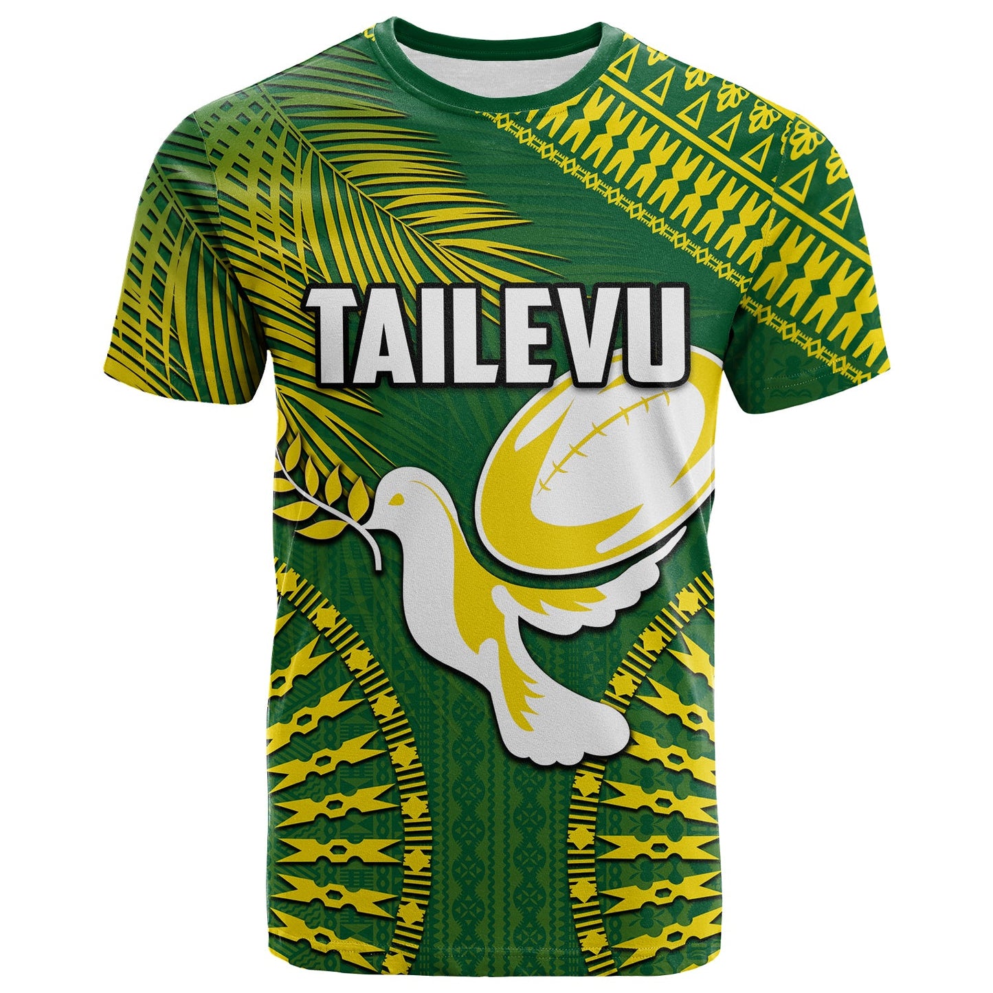 And Number Tailevu Fiji Rugby T Shirt