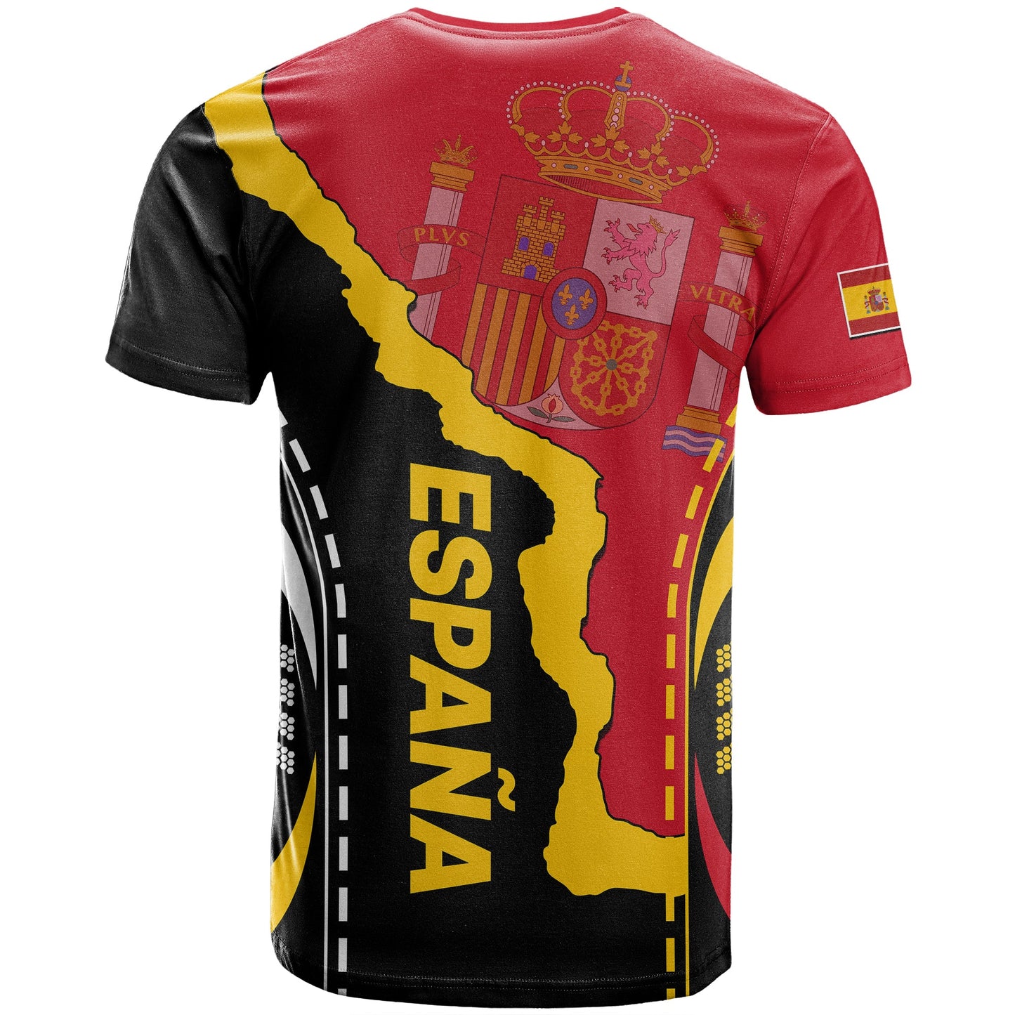 Custom Spain T Shirt La Rojita Football Go Champions