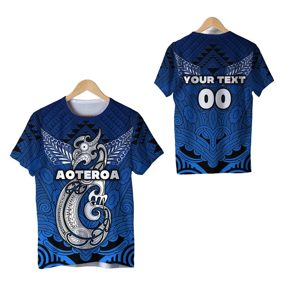 (Custom Personalised) Maori Aotearoa Manania T Shirt Simple Sport Style