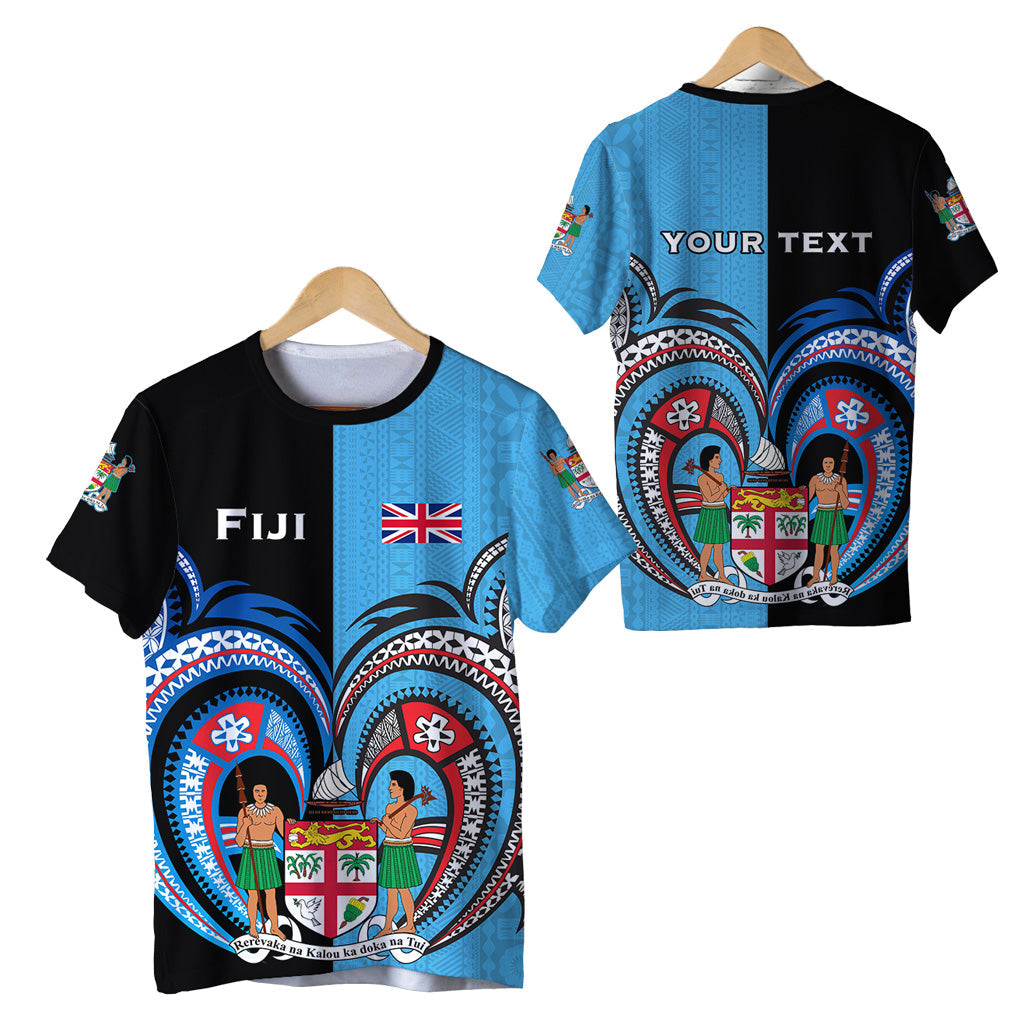 (Custom Personalised) Fiji Is My Heart T Shirt Polynesian Special Style