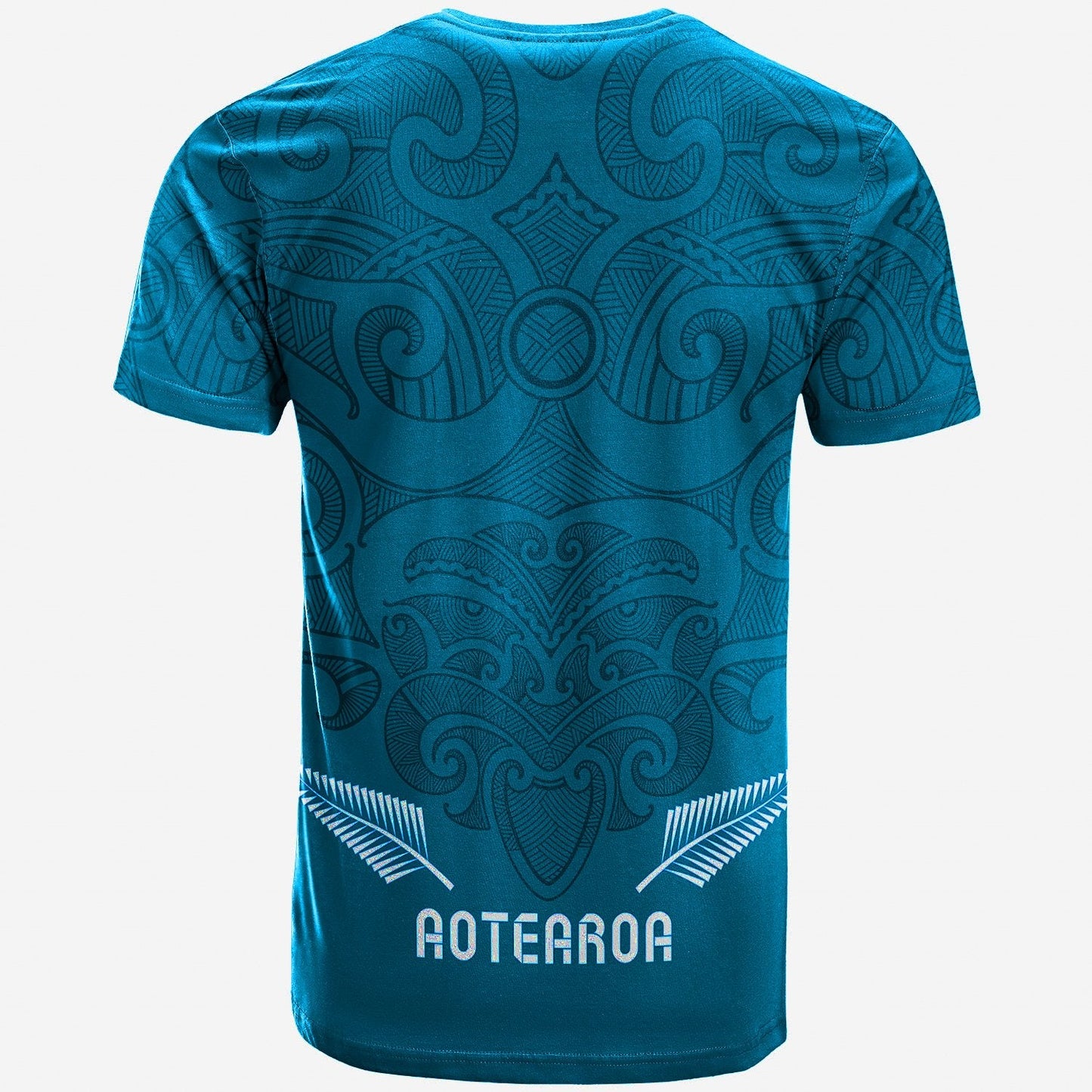 Maori 2021 T Shirt Turquoise Aotearoa Tattoo