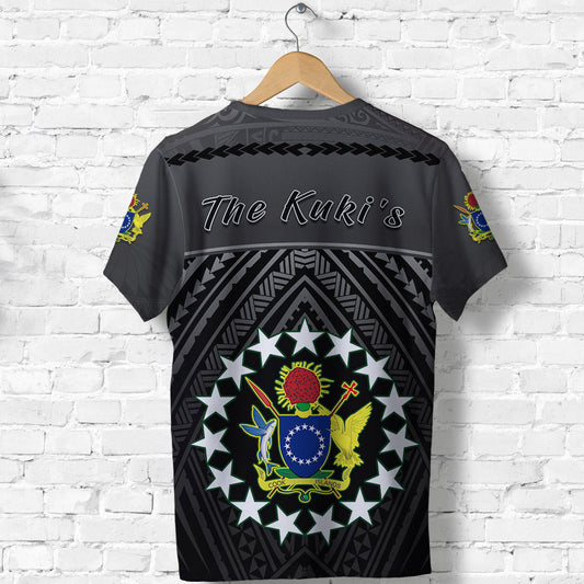 The Kuki'S T Shirt Cook Islands Rugby Black