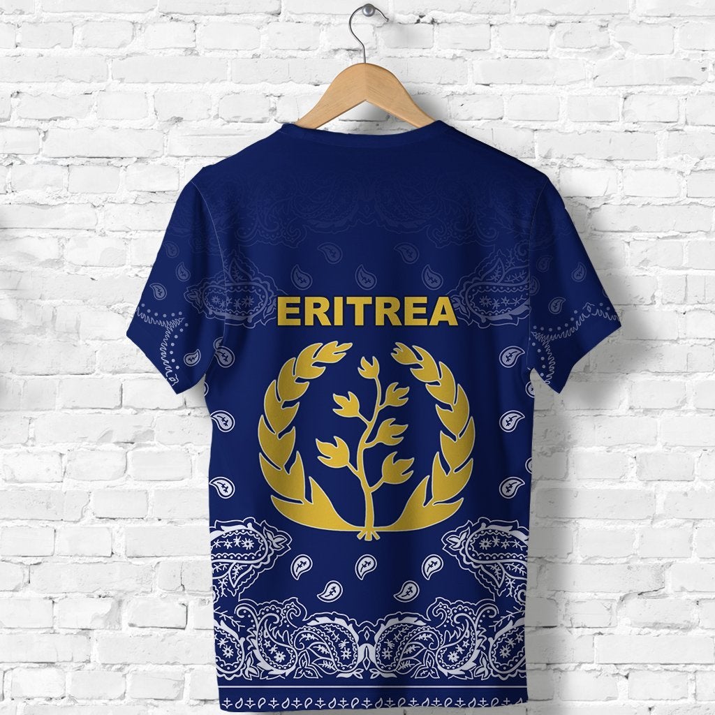 Eritrea T Shirt Mix Pattern Paisley