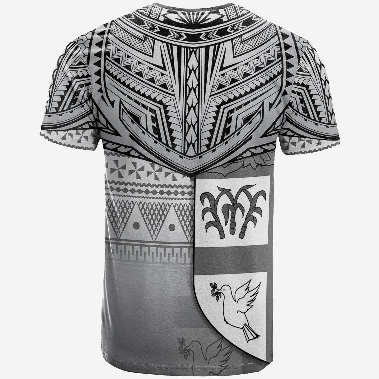 Fiji Creative T Shirt Love Country Version Black