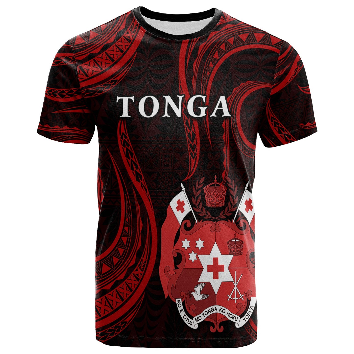 Tonga Pattern T Shirt Always Proud