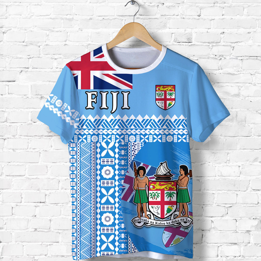 Fiji Dreamy T Shirt Tapa Pattern